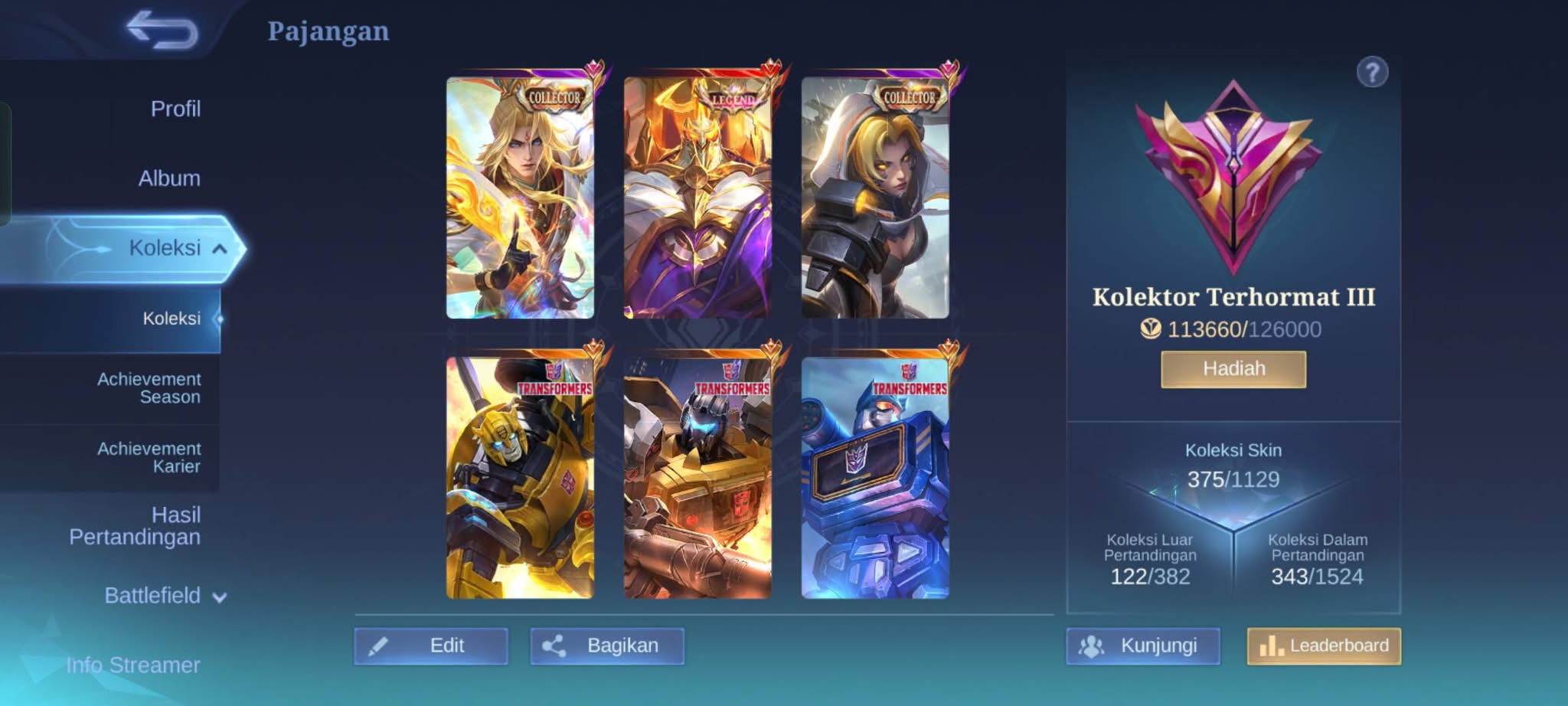 Legend jonshon collector xavier