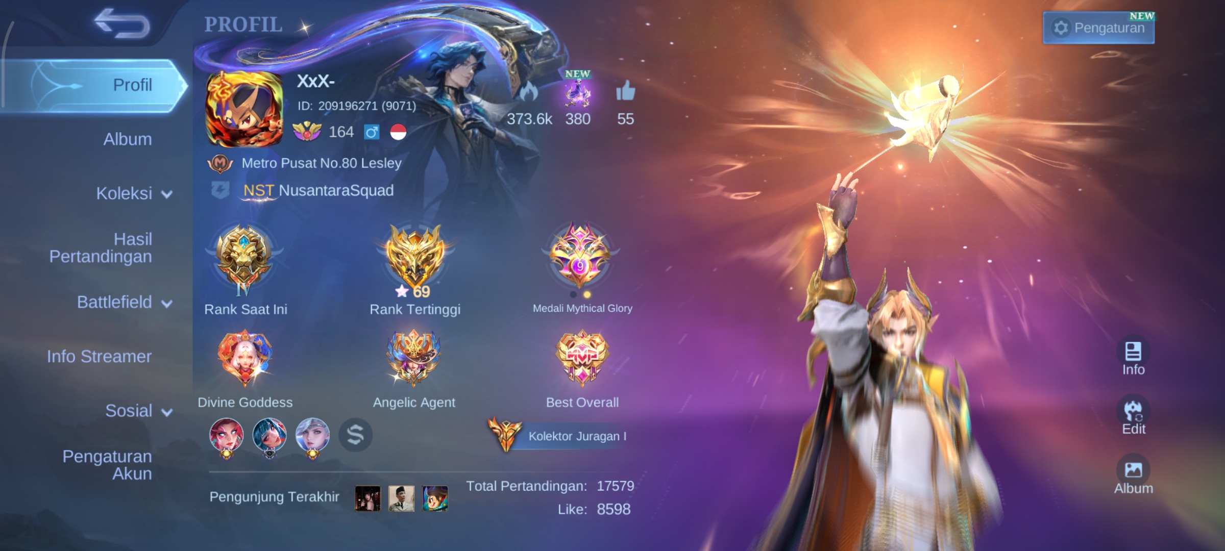 Akun Mobile Legend Pribadi - foto 2