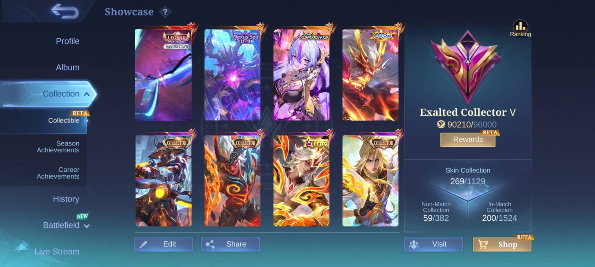 1 legend limit bejibun