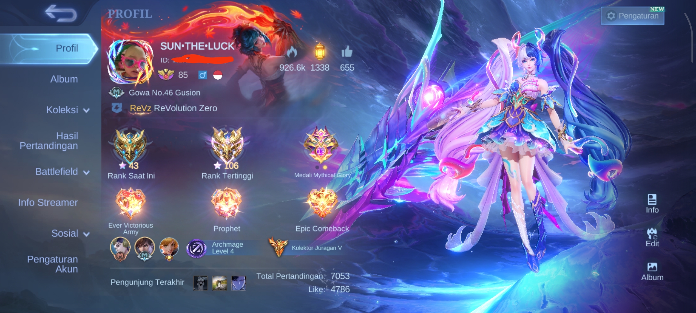 Akun mobile legends