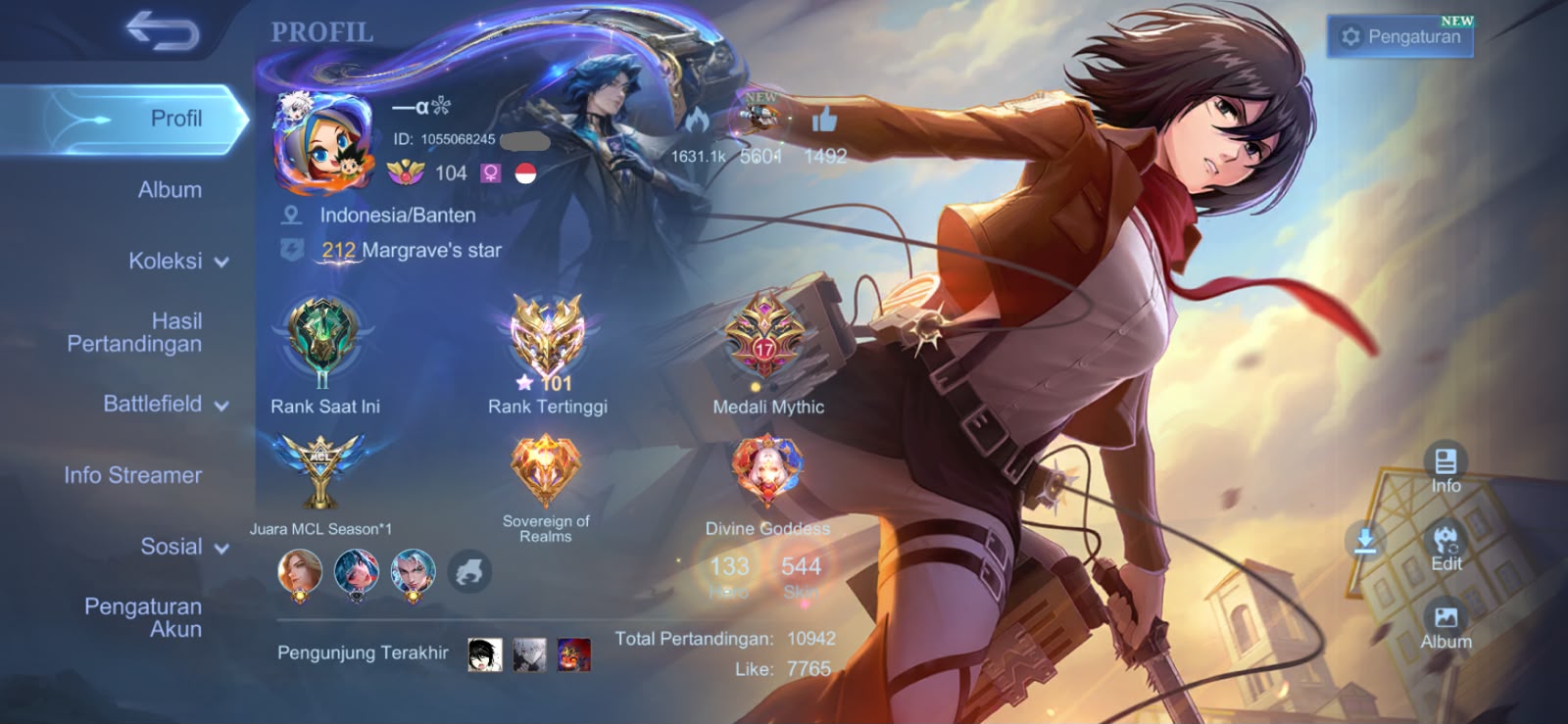 Mobile Legends Ex Immortal
